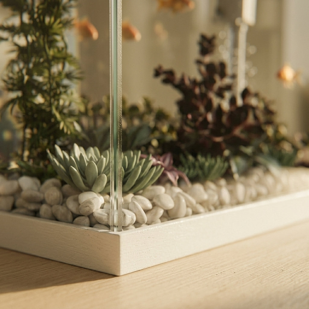 Aquarium Design Ivoire - Eau Douce 14L