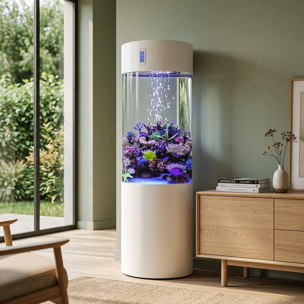 Aquarium Cylindrique OceanTower - Marin 85/123/146/213/198L