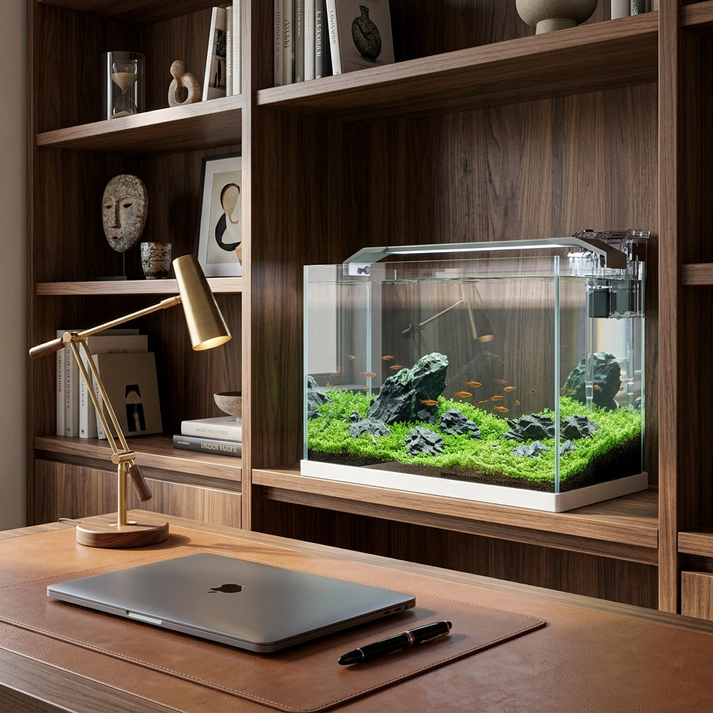 Kit Aquarium Verre Épuré 20L