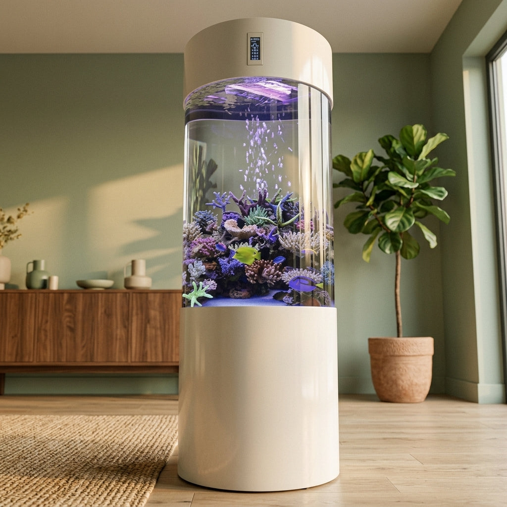 Aquarium Cylindrique OceanTower - Marin 85/123/146/213/198L