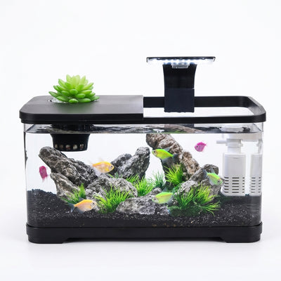 Aquarium de Bureau Amber - Eau Douce - 9L/21L/60L