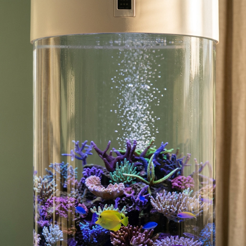 Aquarium Cylindrique OceanTower - Marin 85/123/146/213/198L