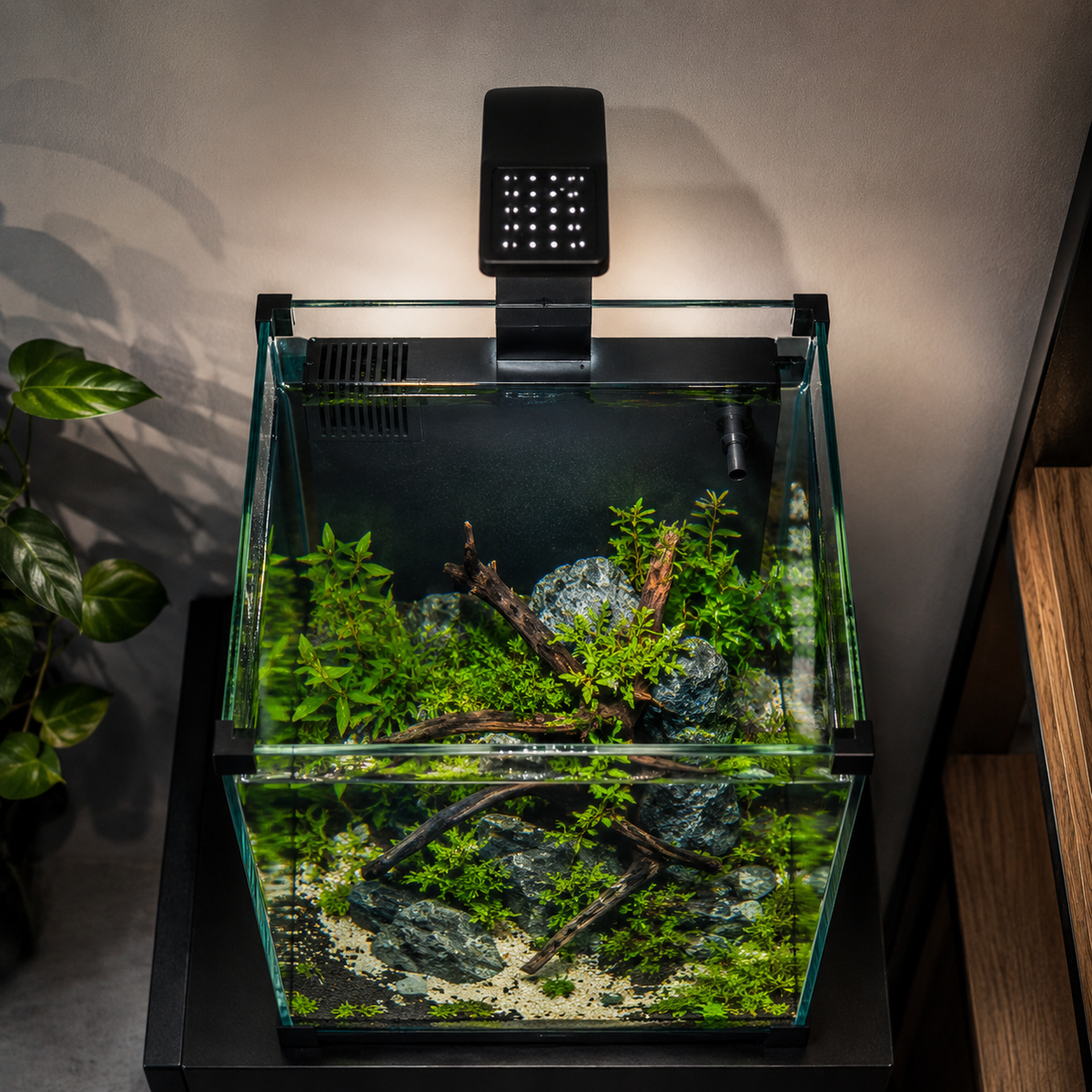 Aquarium Vertical Tout-en-Un