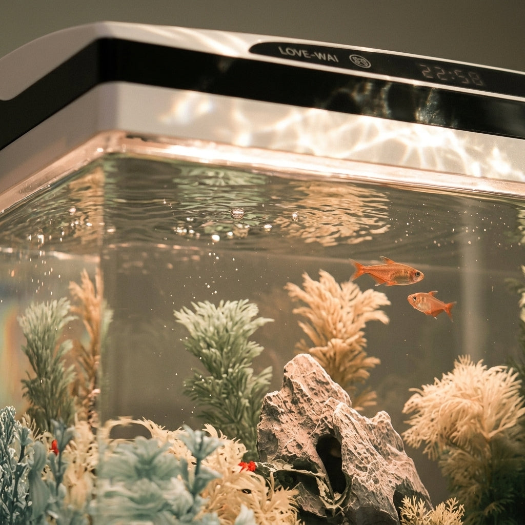 Aquarium Connecté Pearl - Eau Douce 18L