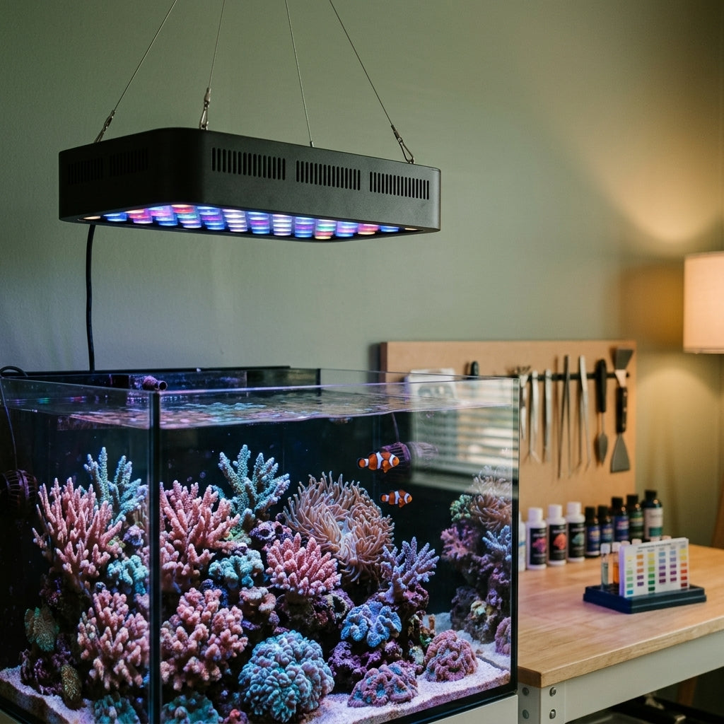 Panneau LED Solis Tri-Canal - Spectre Récifal