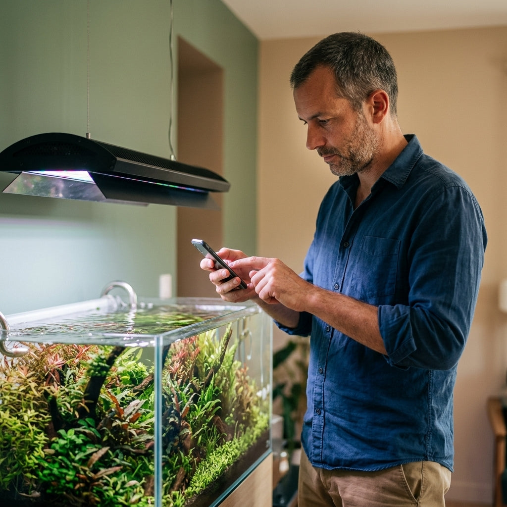 Rampe LED Aurora RGB-UV - Aquarium Récifal