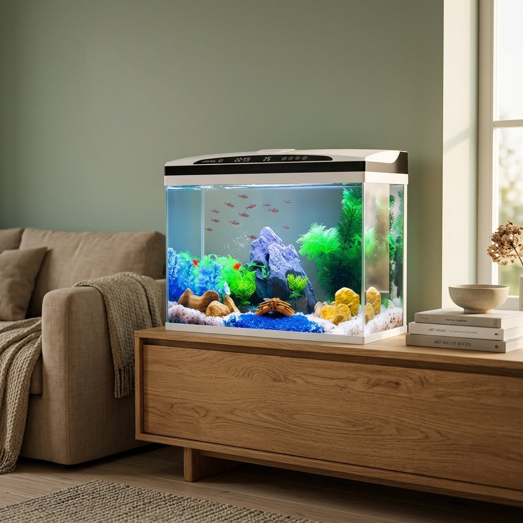 Aquarium Connecté Pearl - Eau Douce 18L