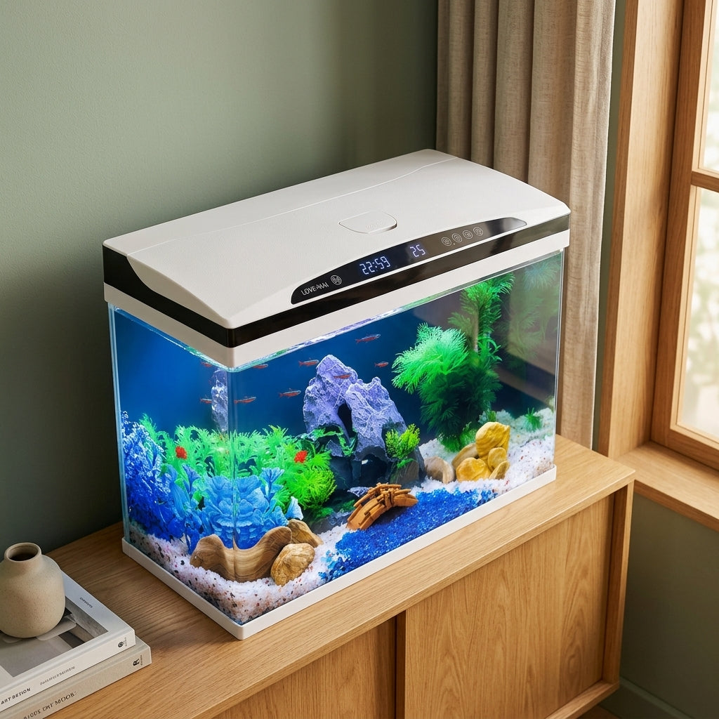 Aquarium Connecté Pearl - Eau Douce 18L