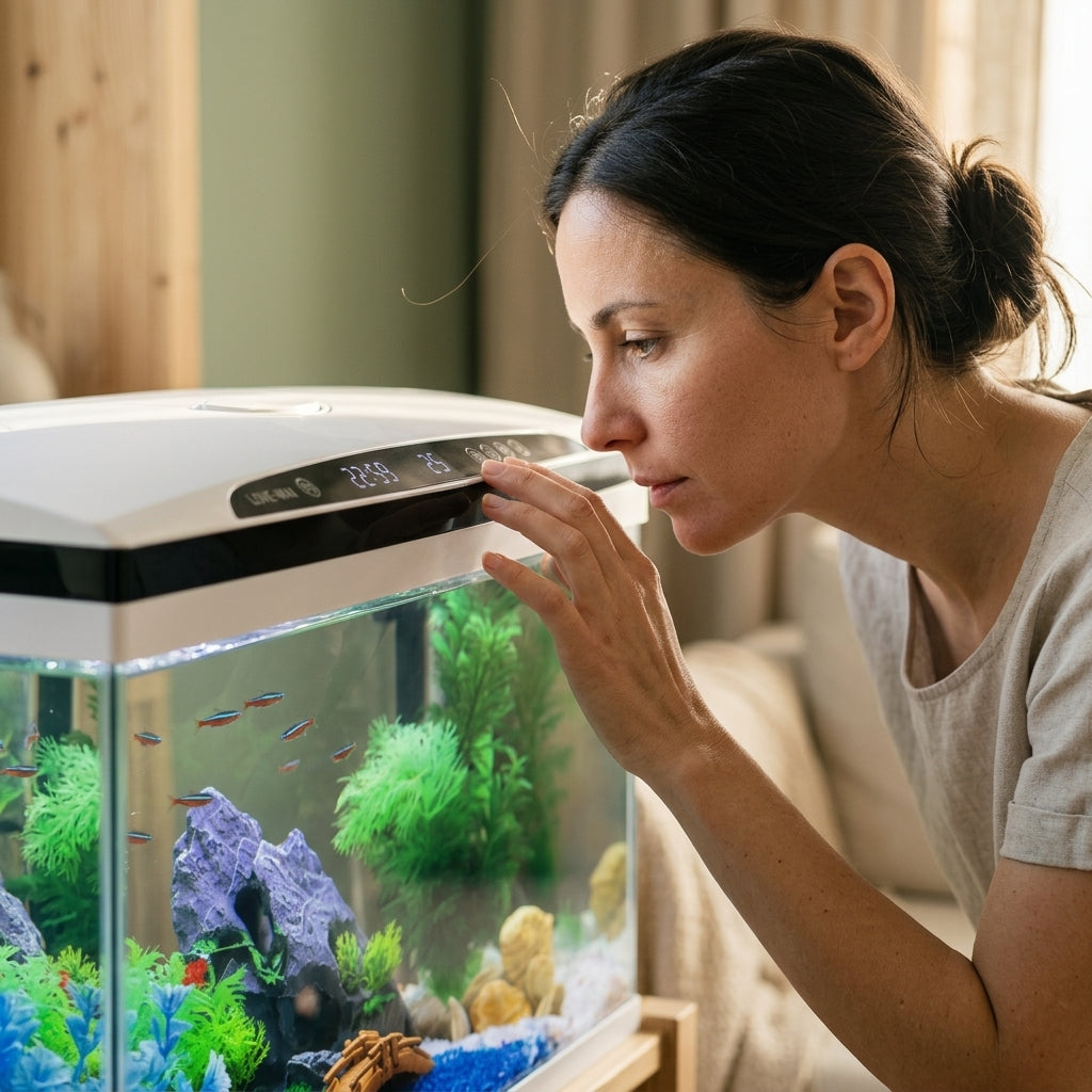 Aquarium Connecté Pearl - Eau Douce 18L