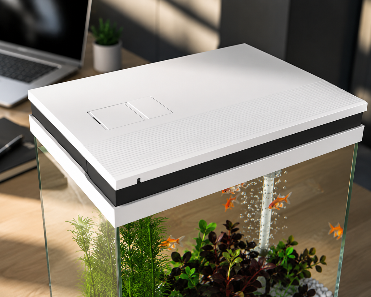 Aquarium Complet Blanc